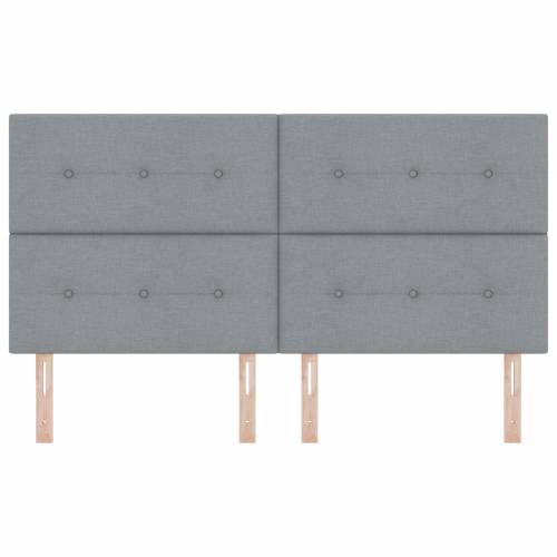 LED uzglavlje svjetlo svjetlosiva 90 cm tkanina Cijena