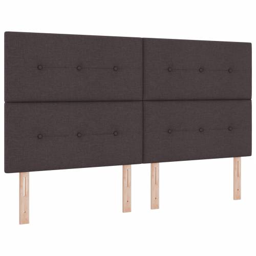 LED uzglavlje tamnosmeđe 90 cm tkanina Cijena