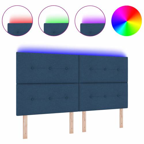 LED Uzglavlje Plavo 90 cm Tkanina Cijena