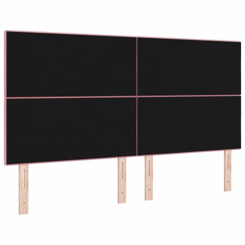 LED Uzglavlje Ružičasto 90 cm Baršun Cijena
