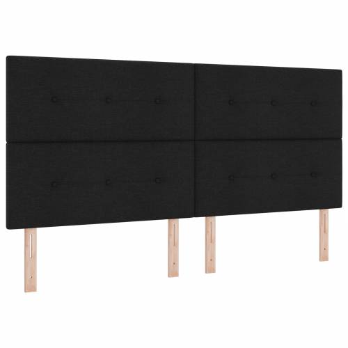 LED uzglavlje Crno 100 cm Tkanina Cijena