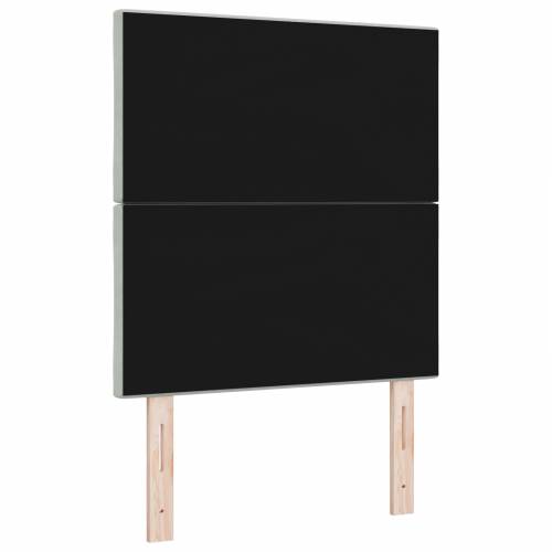LED uzglavlje dizajn dijamantnih blokova svjetlosivo 80 cm baršun Cijena