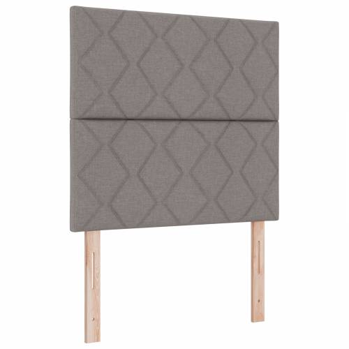 LED Uzglavlje Dizajn Dijamantnih Blokova Taupe 100 cm Tkanina Cijena