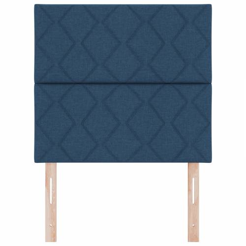 LED uzglavlje dijamantnih blokova dizajn plava 100 cm tkanina Cijena