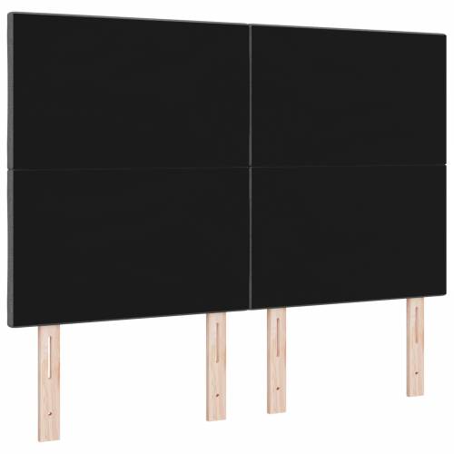 LED uzglavlje dizajn dijamantskih blokova tamno sivo 144 cm tkanina Cijena