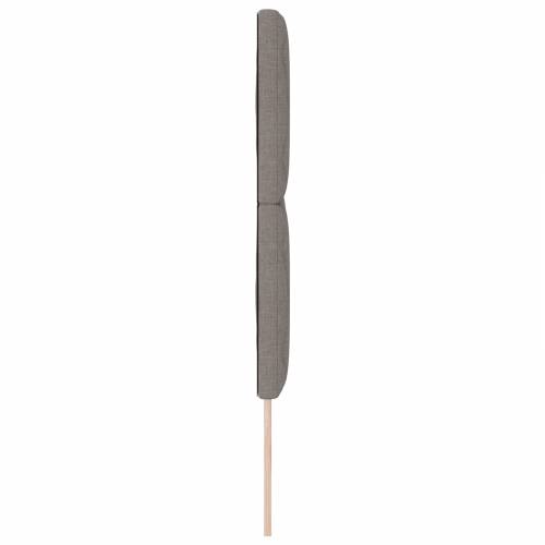 LED uzglavlje dizajn dijamantnih blokova taupe 144 cm tkanina Cijena