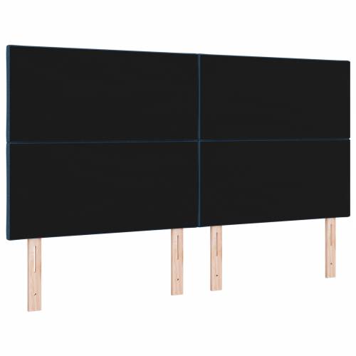 LED uzglavlje s dijamantskim uzorkom Plava 180 cm Tkanina Cijena