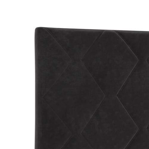 LED uzglavlje dizajn dijamantnih blokova crno 180 cm baršun Cijena