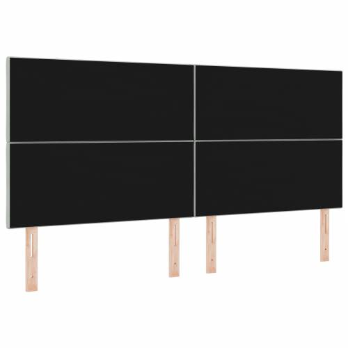LED Uzglavlje Dijamant Blok Dizajn Svjetlosiva 200 cm Velvet Cijena