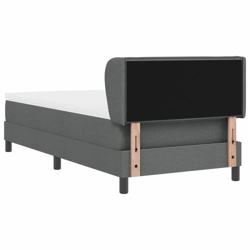 Box Spring Bed s madracem tamno sivi 80x200 cm tkanina Cijena