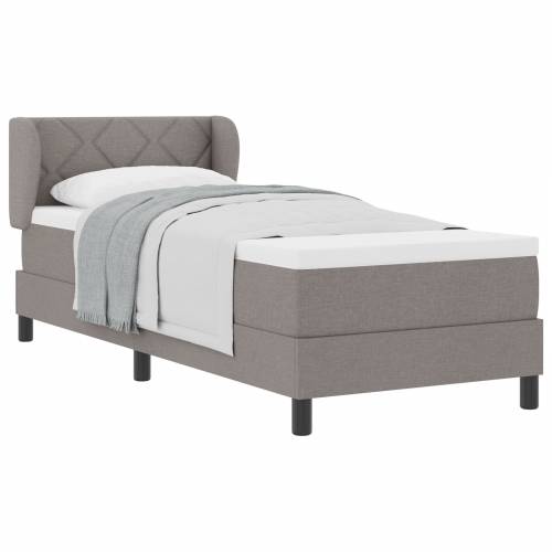 Uzglavlje s dušekom Taupe 80x200 cm Tkanina Cijena