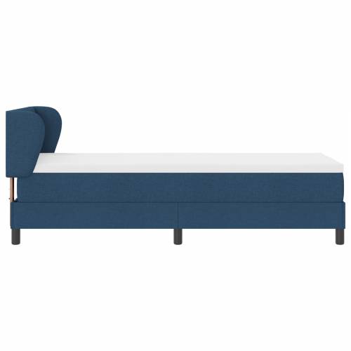 Box Spring Krevet s Madracem Plava 80x200 cm Tkanina Cijena