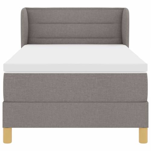 Okvir kreveta sa madracem Taupe 100x200 cm Tkanina Cijena