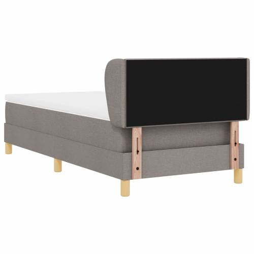 Box Spring Krevet s Madracem u Taupe boji - 80x200 cm Cijena