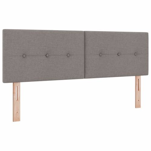 Okvir za krevet s madracem u taupe boji, 140x200 cm, tkanina Cijena