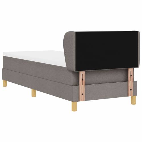 Box Spring krevet s madracem taupe 80x200 cm, tkanina Cijena