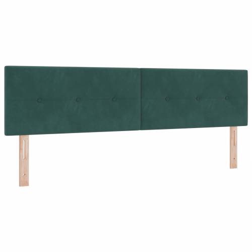 Box Spring Krevet s Madracem u Tamno Zelenoj 180x200 cm od Baršuna Cijena