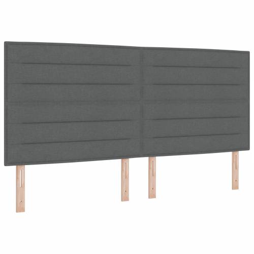 Kutna podloga s madracem tamno siva 200x200 cm tkanina Cijena