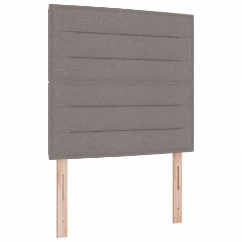 Tapačan krevet s madracem Taupe 90x200 cm Tkanina Cijena