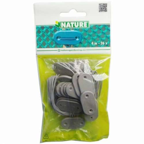Set za pričvršćivanje Nature Part_B01N2WC1G8 Siva Cijena