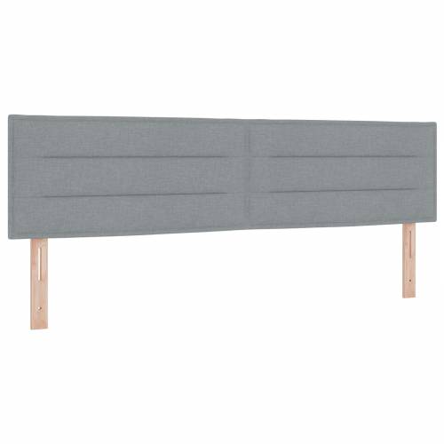 Krevet s Boxspringom s Madracem Svjetlosiva 180x200 cm Tkanina Cijena