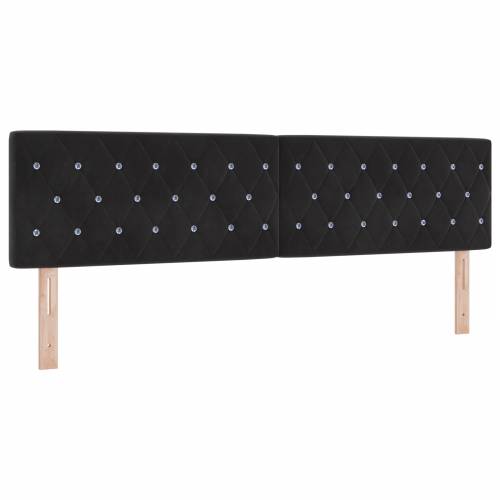 Box Spring Krevet s Madracem Crni 180x200 cm Baršun Cijena