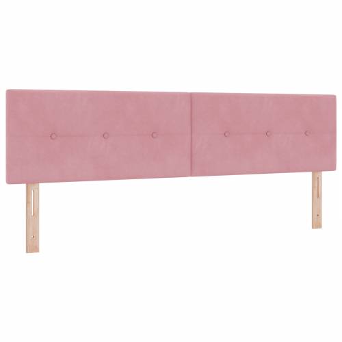 Okvir kreveta s madracem Ružičasta 180x200 cm Baršun Cijena