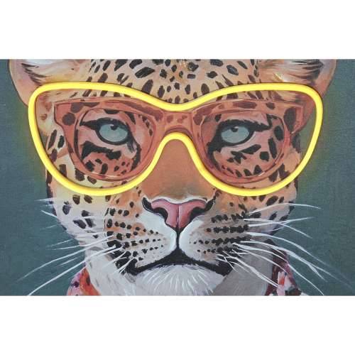 Slika Home ESPRIT Zelena Bež Roza Ziedi Leopard moderan 63 x 3 x 93 cm (2 kom.) Cijena