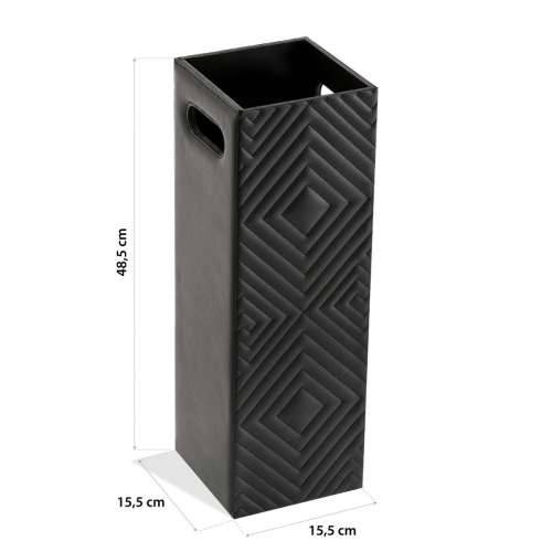 Stalak za kišobrane Versa Crna 15,5 x 48,5 x 15,5 cm Cijena