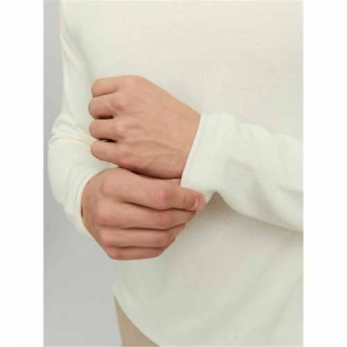 Muška Majica bez Kapuljače Jack & Jones ehill Knit Cloud Dancer Cijena
