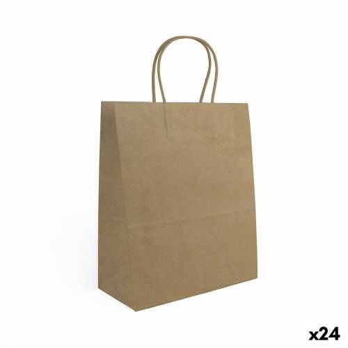 Papirnata Vrećica Algon Kraft 32 x 12 x 40 cm (24 kom.) Cijena