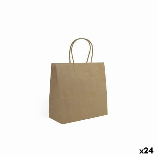 Papirnata Vrećica Algon Kraft 26 x 17 x 26 cm (24 kom.) Cijena