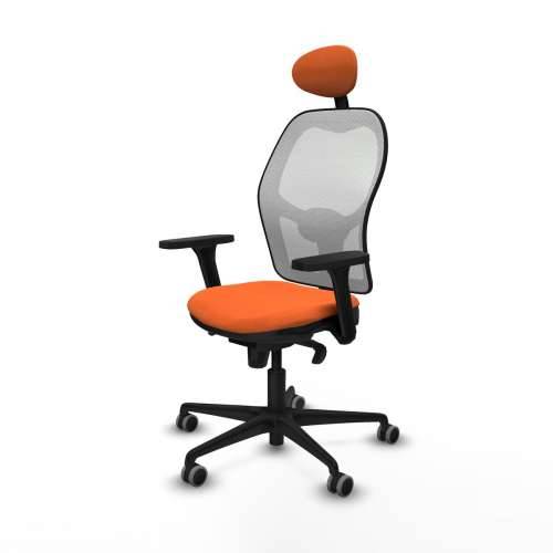 Uredska stolica sa uzglavljem Piqueras y Crespo 3D036G1 Oranžna Cijena