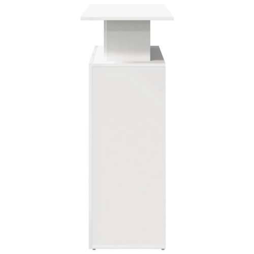 Recepcijski stol bijeli 100x40x104 cm izrađeno drvo - Bijela Cijena