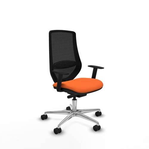 Uredska stolica Piqueras y Crespo D086N0W Oranžna Cijena