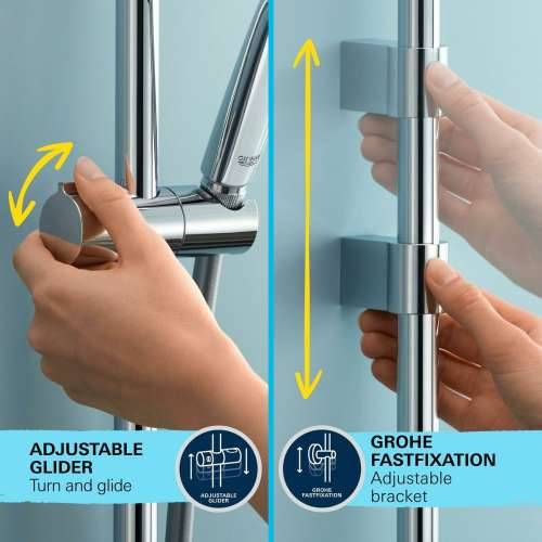 Set za tuširanje Grohe Vitalio Comfort 110 26398001 Metal Cijena