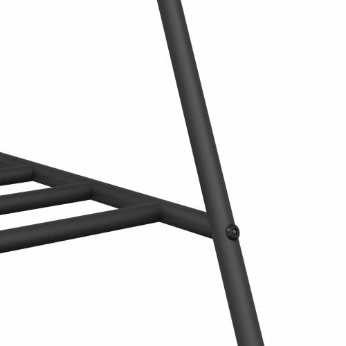Stalak za odjeću Crni Metal Srednji Pohrana Cijena