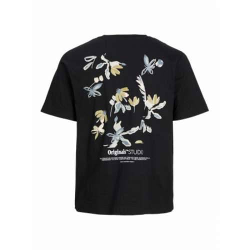 Muška Majica Kratkih Rukava Jack & Jones JORVARENNA PAINTED BACK TEE Crna Cijena