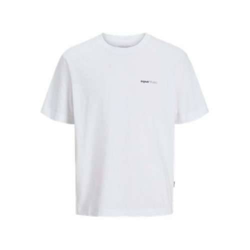 Muška Majica Kratkih Rukava Jack & Jones JORVARENNA PAINTED BACK TEE Bijela Cijena