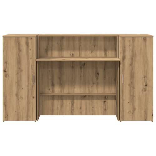 Recepcijski stol 180x50x103,5 cm od konstruiranog drva - hrast artisan 180 x 50 x 103.5 cm Cijena