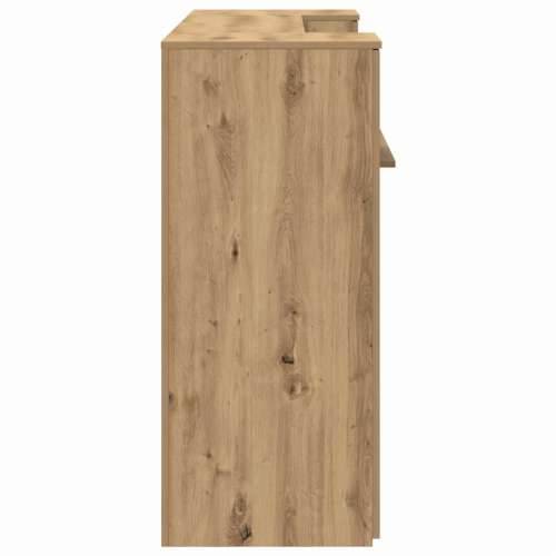 Recepcijski stol 180x50x103,5 cm od konstruiranog drva - hrast artisan 180 x 50 x 103.5 cm Cijena