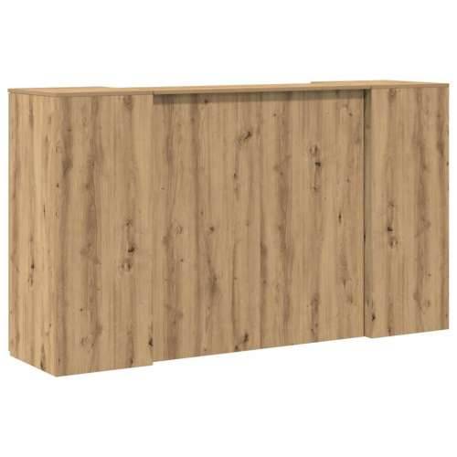 Recepcijski stol 180x50x103,5 cm od konstruiranog drva - hrast artisan 180 x 50 x 103.5 cm Cijena
