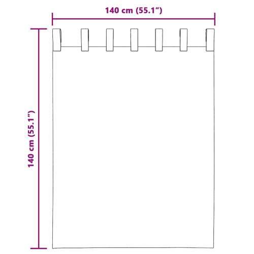 Voile zavjese s džepovima za šipke 2 kom svijetlo ružičaste - Svijetlo ružičasta 140 x 175 cm 1 s džepovima za šipke Cijena