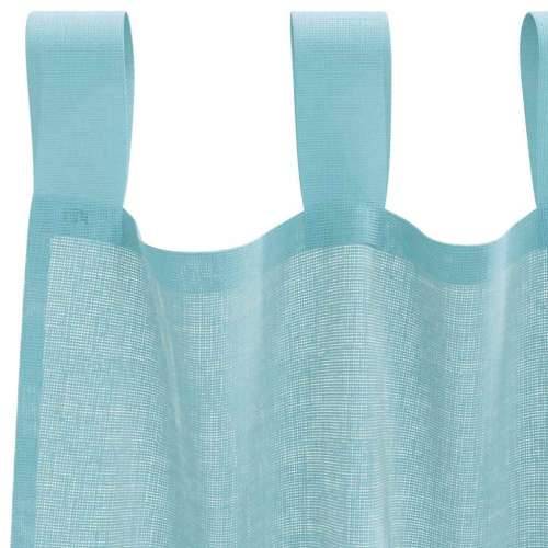 Voile zavjese s džepovima za šipke 2 kom tirkizne - Tirkizna 140 x 140 cm 1 s džepovima za šipke Cijena