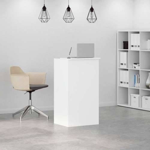 Prijemni stol bijeli 55x50x103,5 cm izrađeno drvo - Bijela 55 x 50 x 103.5 cm Cijena