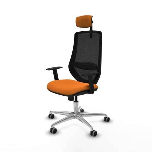 Uredska stolica Piqueras y Crespo D086G2W Oranžna Cijena