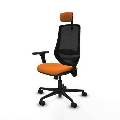 Uredska stolica Piqueras y Crespo D036N2W Oranžna Cijena