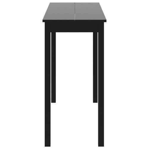 Barski stol MDF crni 115 x 55 x 107 cm Cijena
