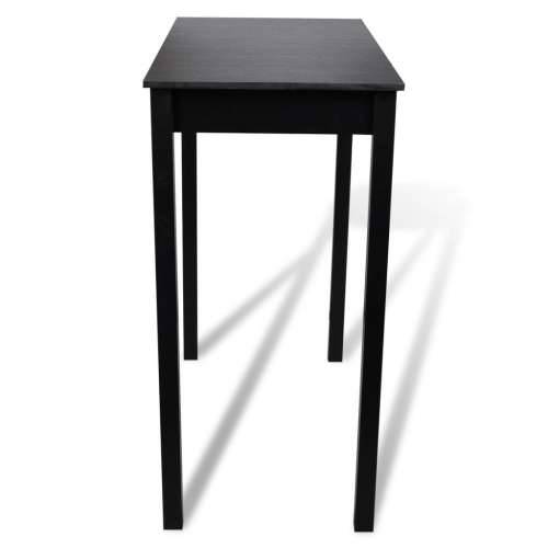 Barski stol MDF crni 115 x 55 x 107 cm Cijena