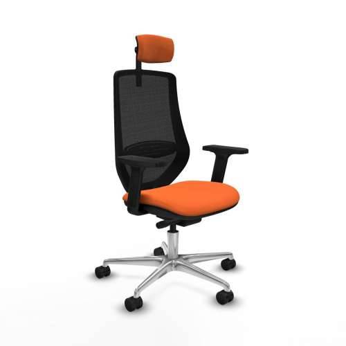Uredska stolica Piqueras y Crespo D086N2W Oranžna Cijena